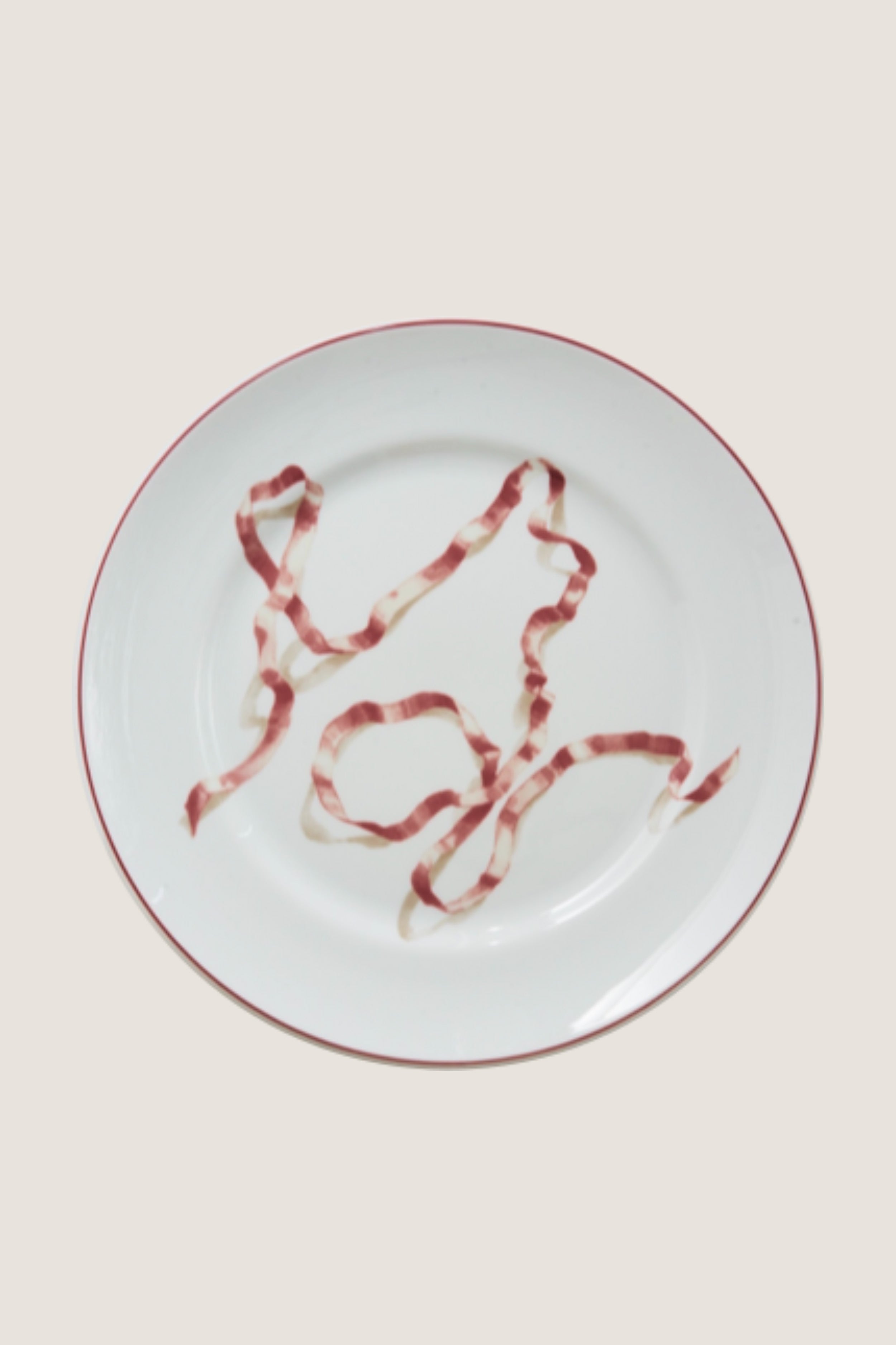 Pink Ribbon Dinner Plates (Set of 4)