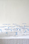 Blue Cancer Lowball Glass (Set of 2)