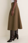 Olive Field Skirt