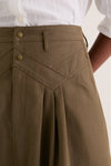 Olive Field Skirt