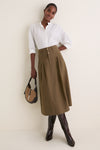 Olive Field Skirt