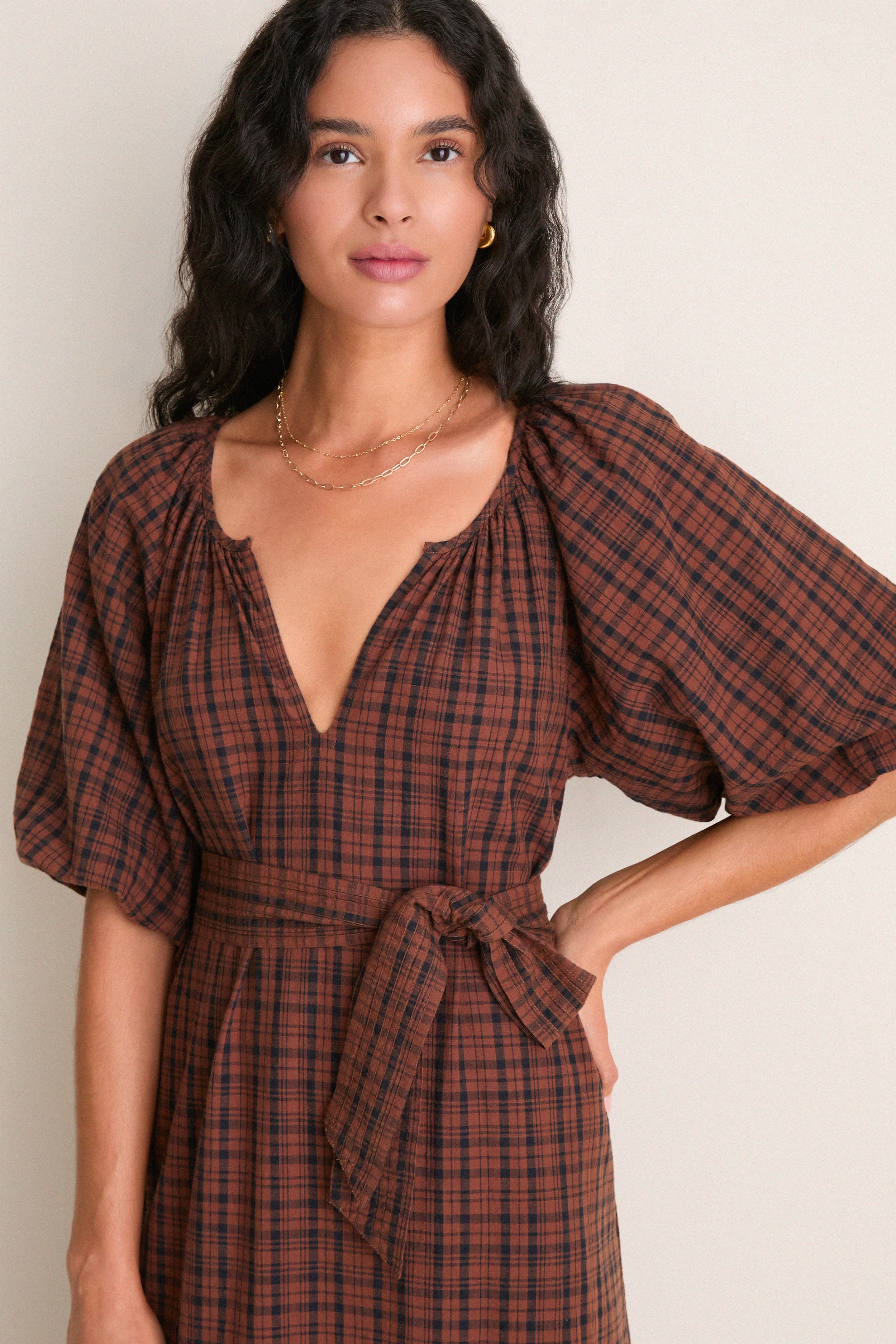 Woodcrest Plaid Fairground Dress