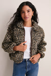 Tan Leopard Vail Jacket
