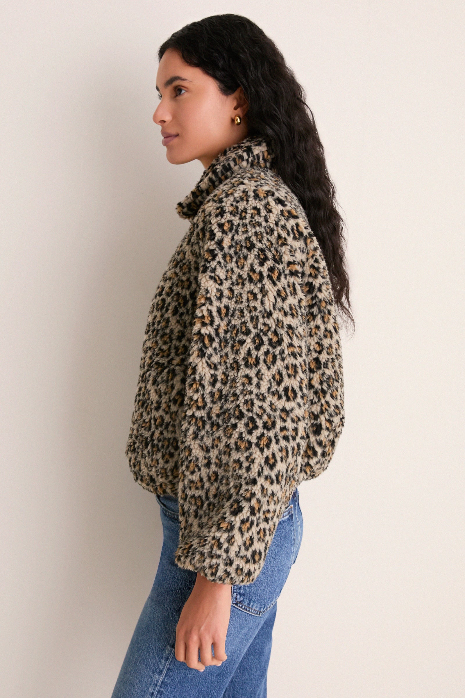 Tan Leopard Vail Jacket