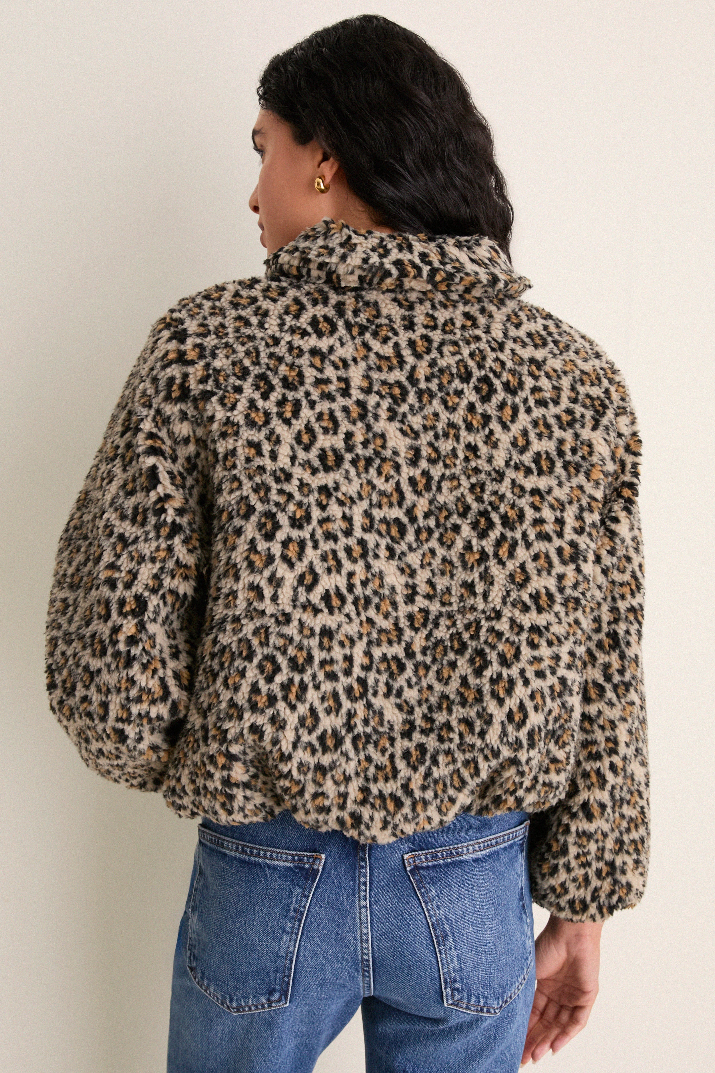 Tan Leopard Vail Jacket