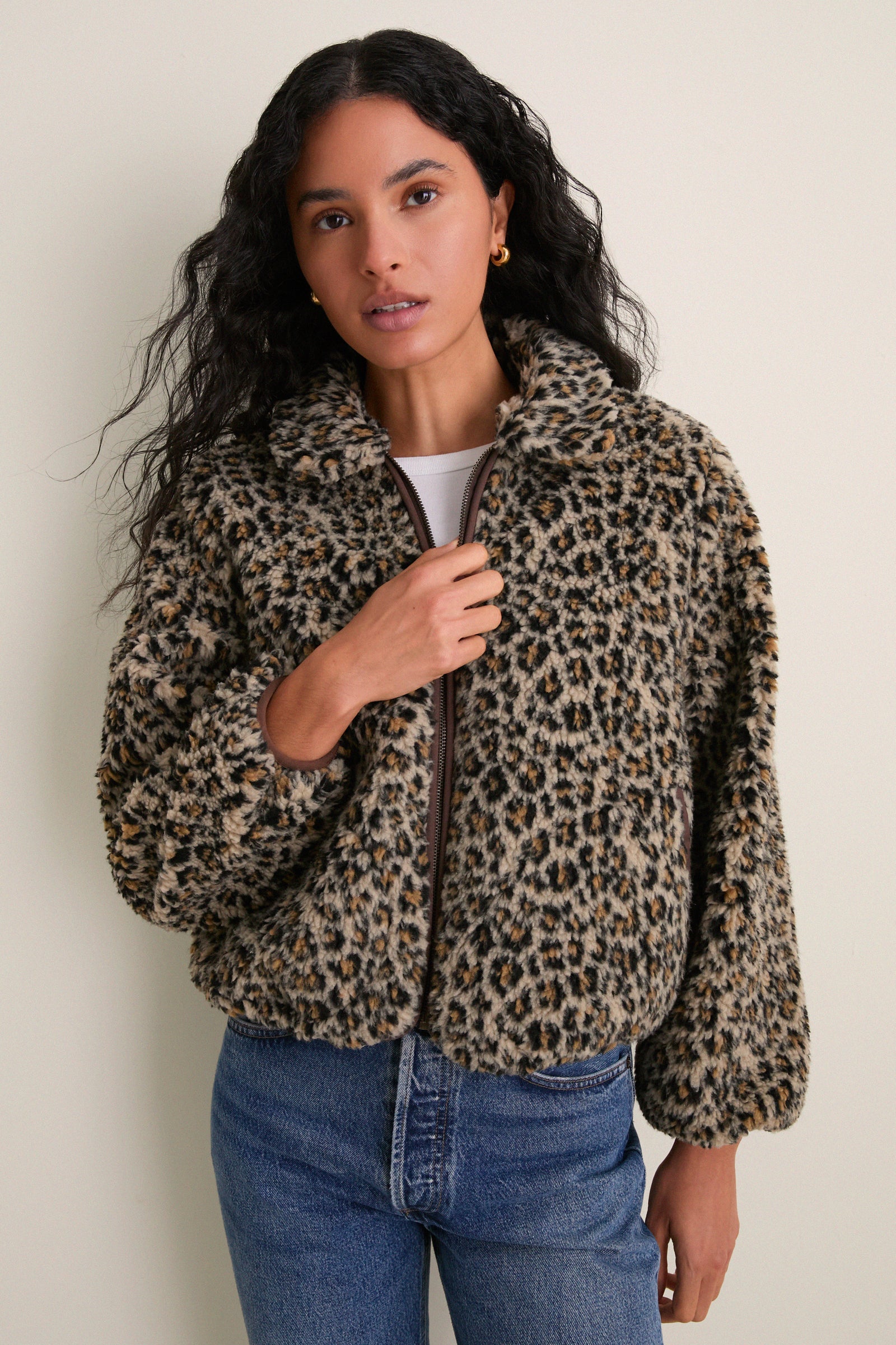 Tan Leopard Vail Jacket