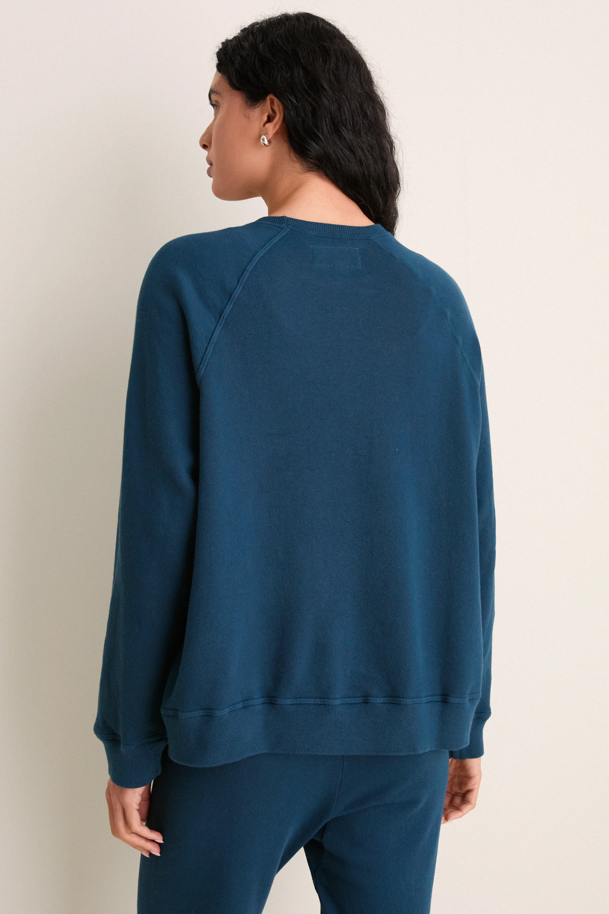 Dark Slate Slouch Sweatshirt