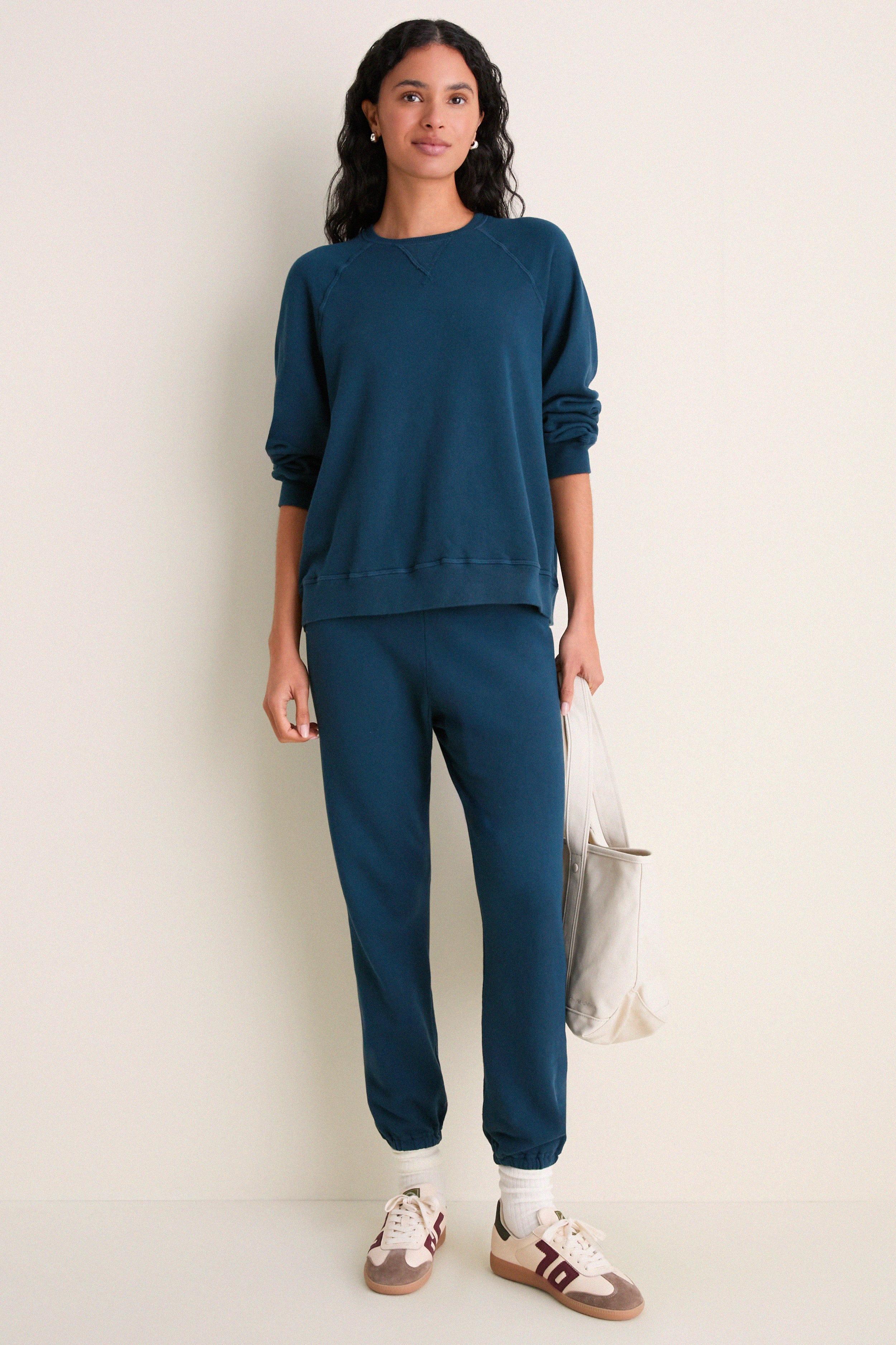 Dark Slate Slouch Sweatshirt