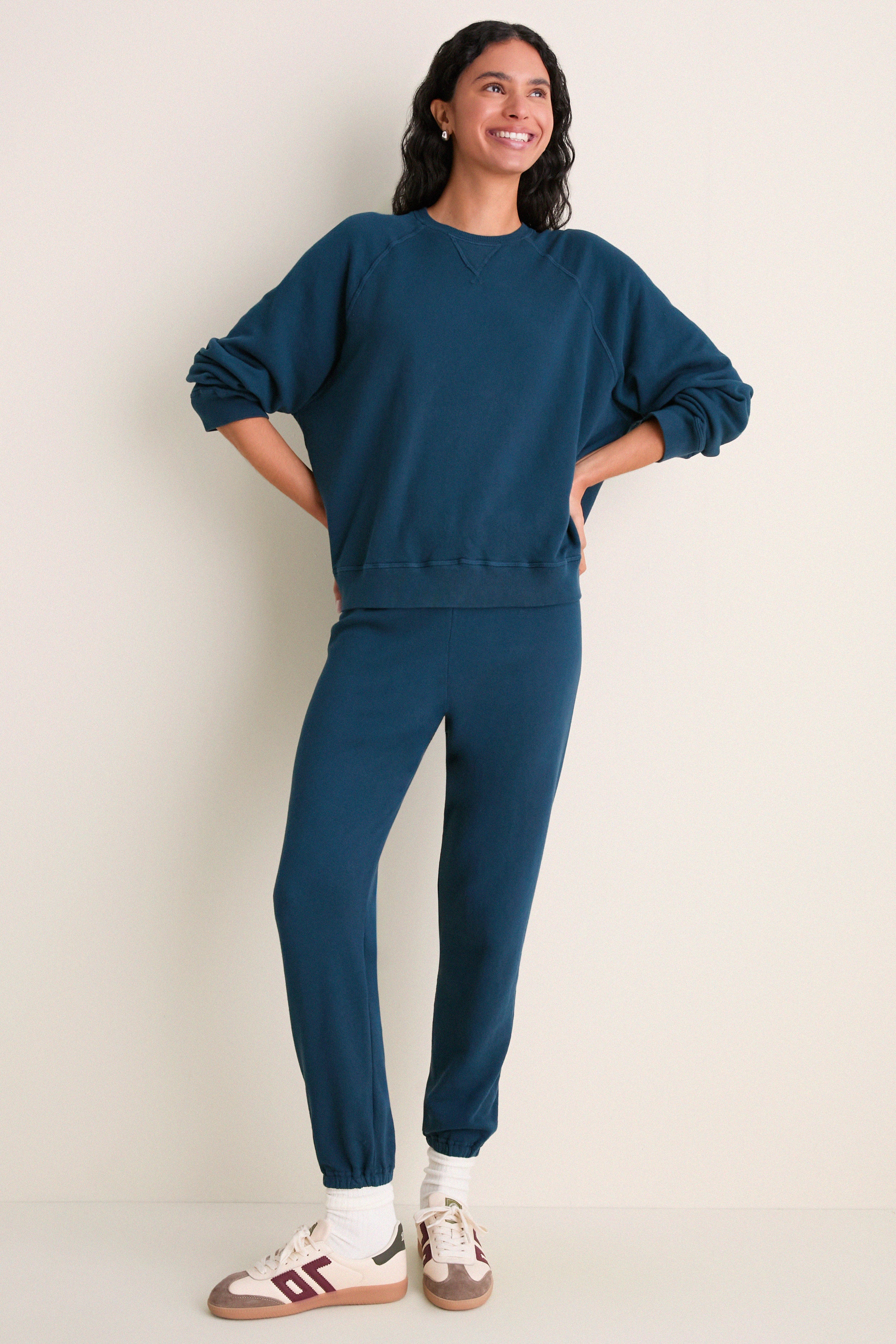 Dark Slate Slouch Sweatshirt