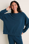 Dark Slate Slouch Sweatshirt