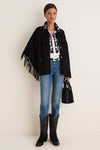 Black with Silver Western Hardware Belt