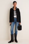 Black Basket Weave Cowboy Boot