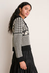 Black Pony Cardigan