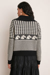 Black Pony Cardigan