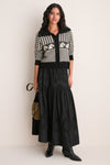 Black Pony Cardigan