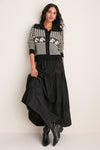 Black Pony Cardigan