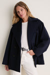 Navy Alpe Short Coat