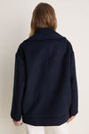 Navy Alpe Short Coat