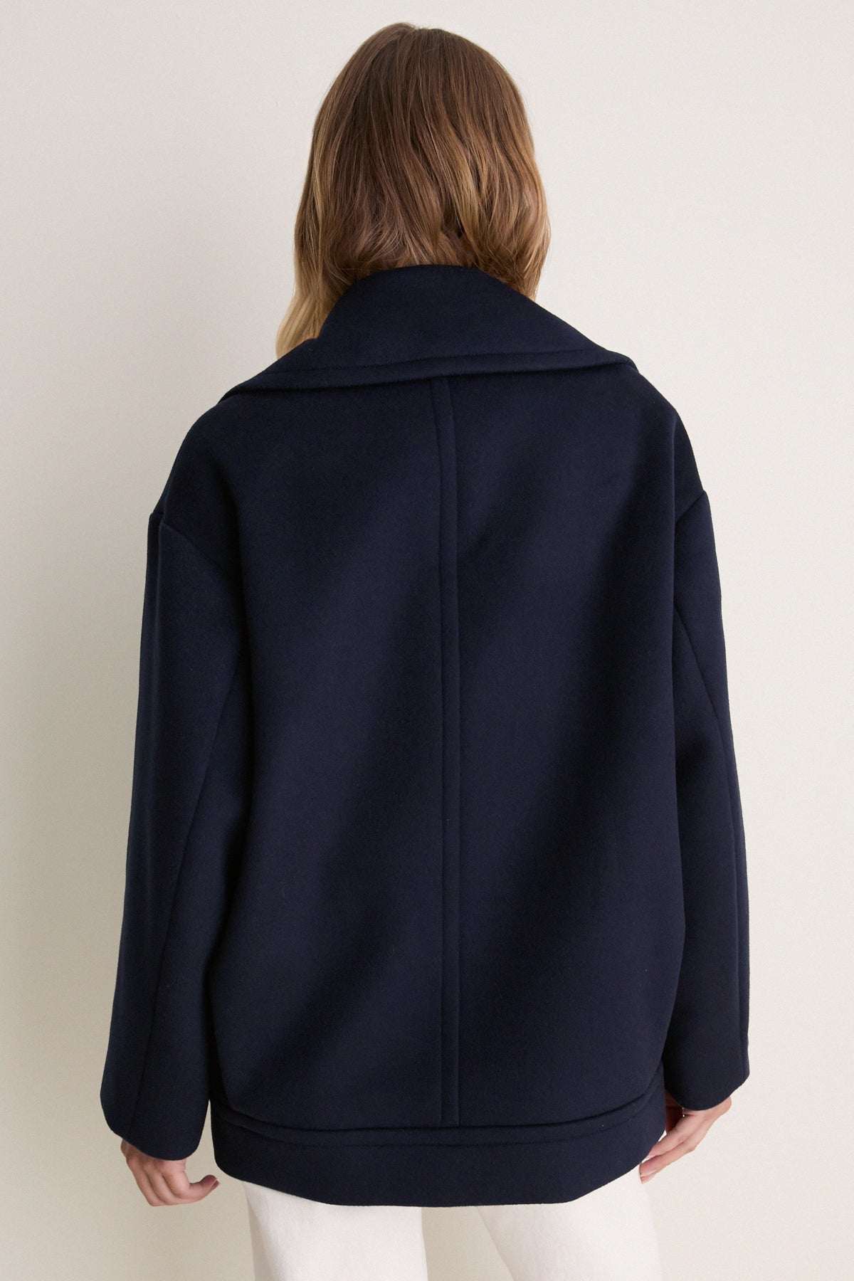 Navy Alpe Short Coat