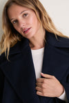 Navy Alpe Short Coat
