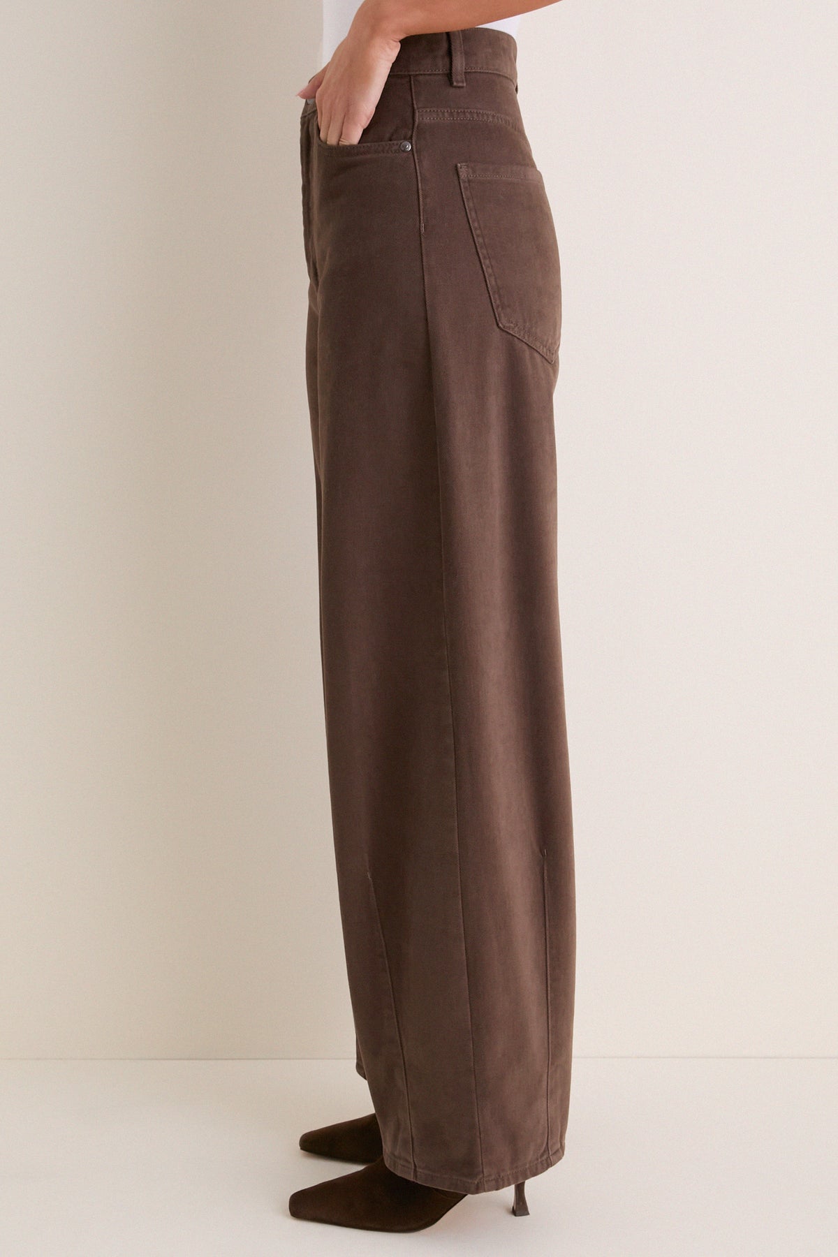Brown Ordine Pants