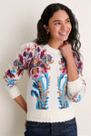 Arabesque Off-White Knit Sweater