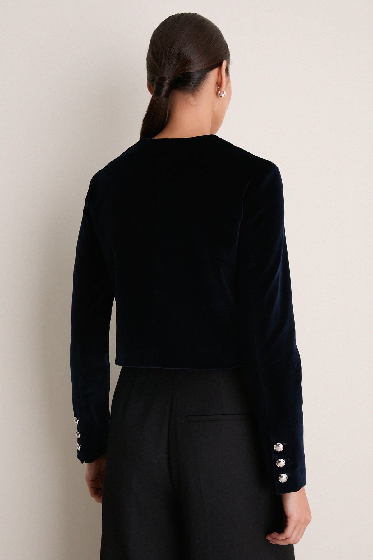 Navy Bernadette Jacket