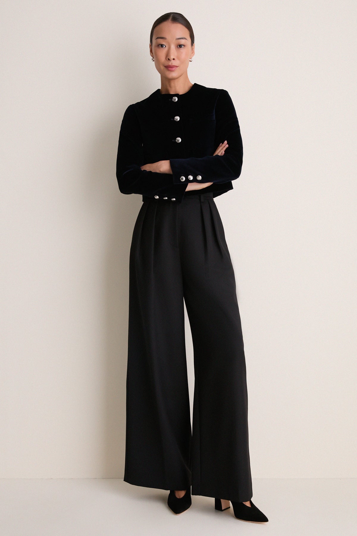 Navy Bernadette Jacket