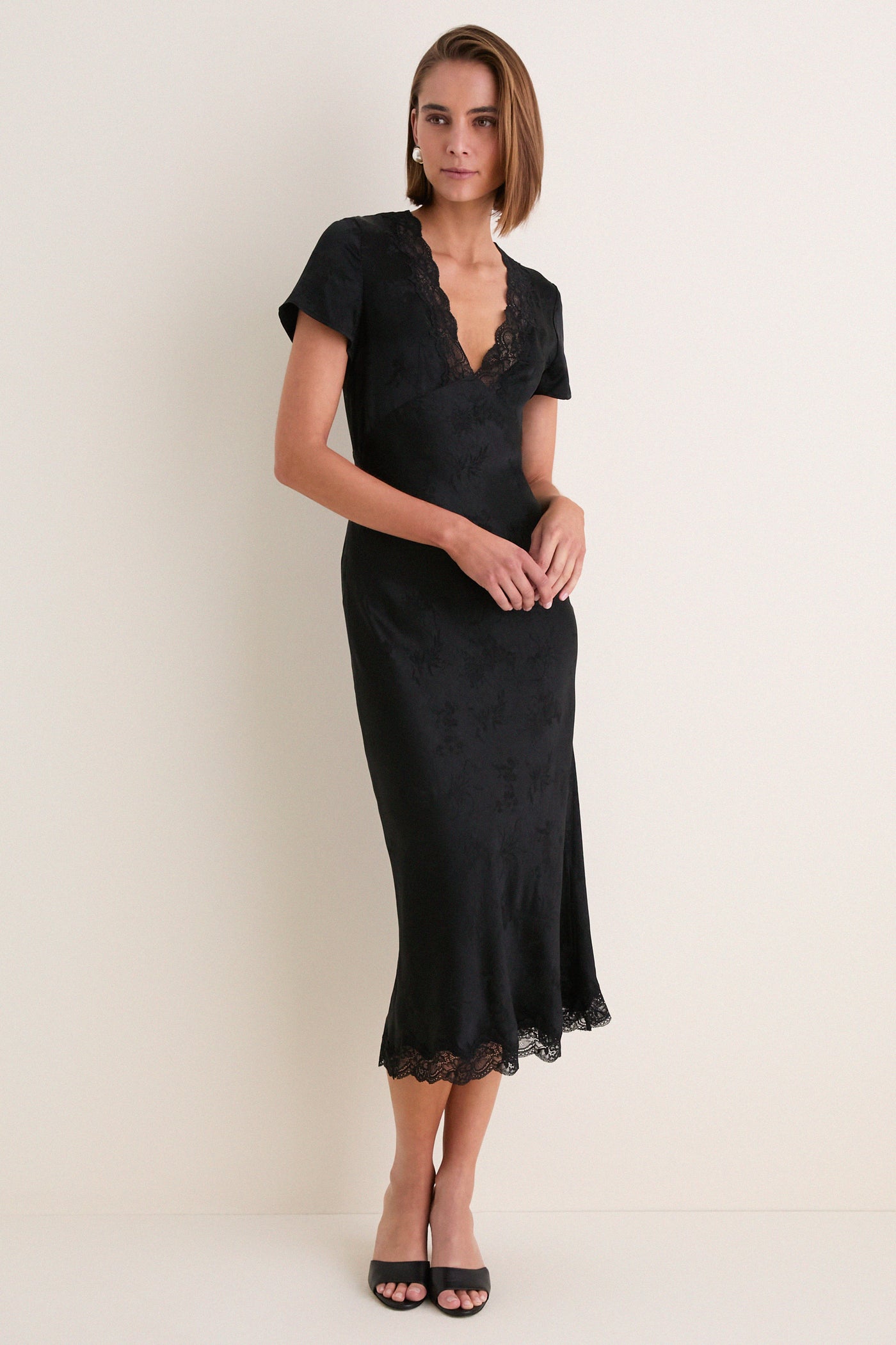 Noir Hollie Midi Dress
