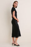 Noir Hollie Midi Dress