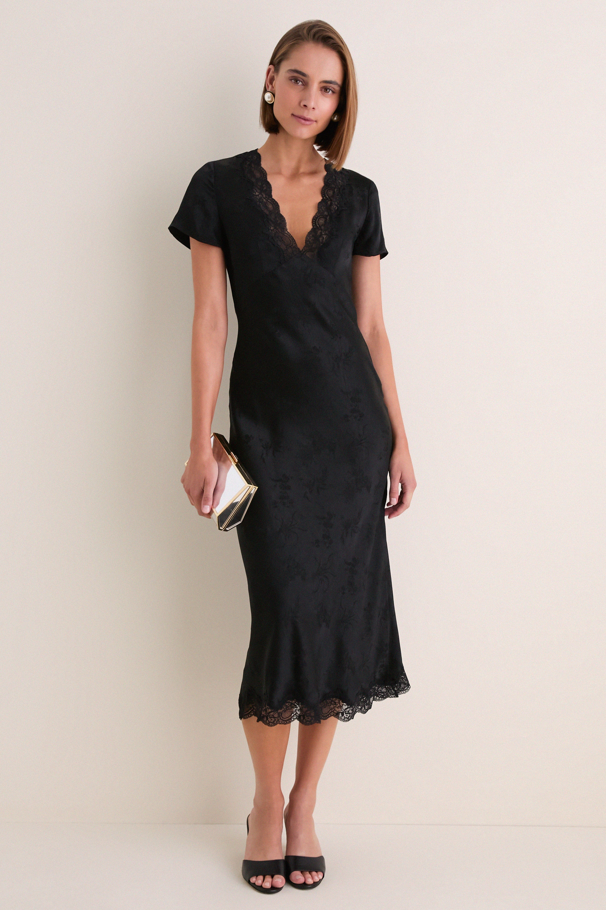 Noir Hollie Midi Dress