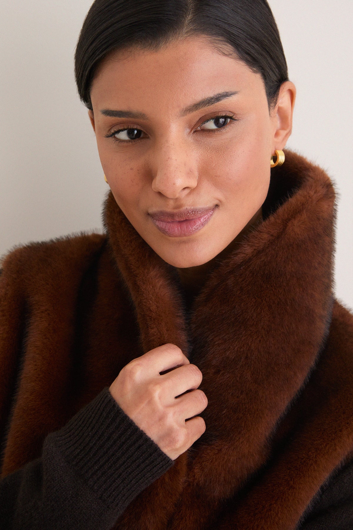 Roux Helise Fur Vest