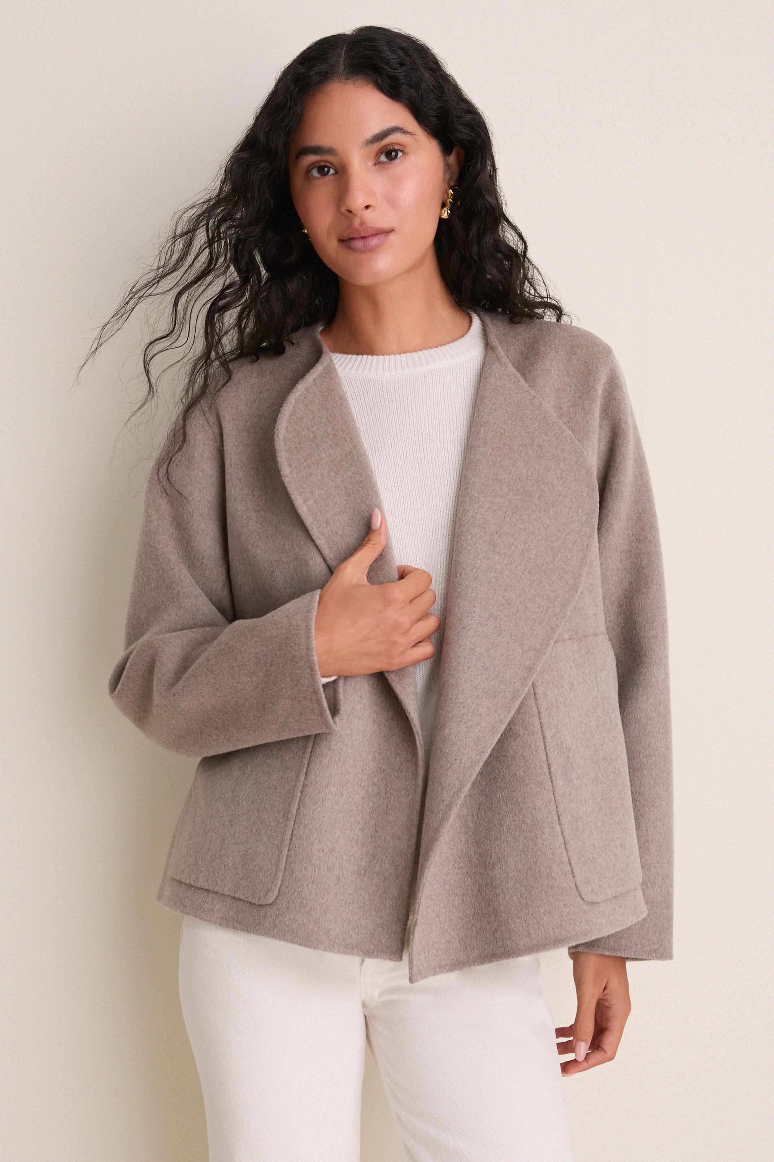 Taupe Chann Coat