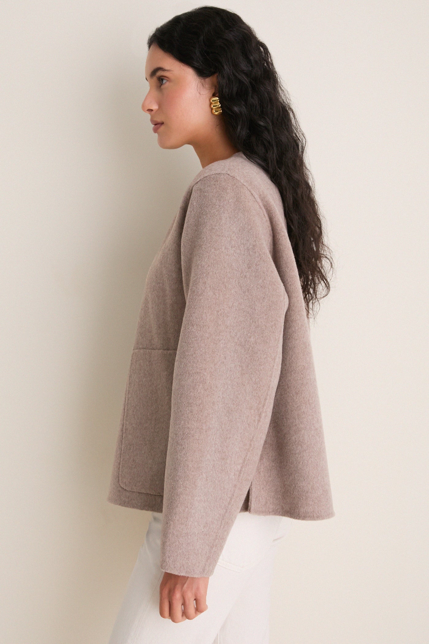 Taupe Chann Coat