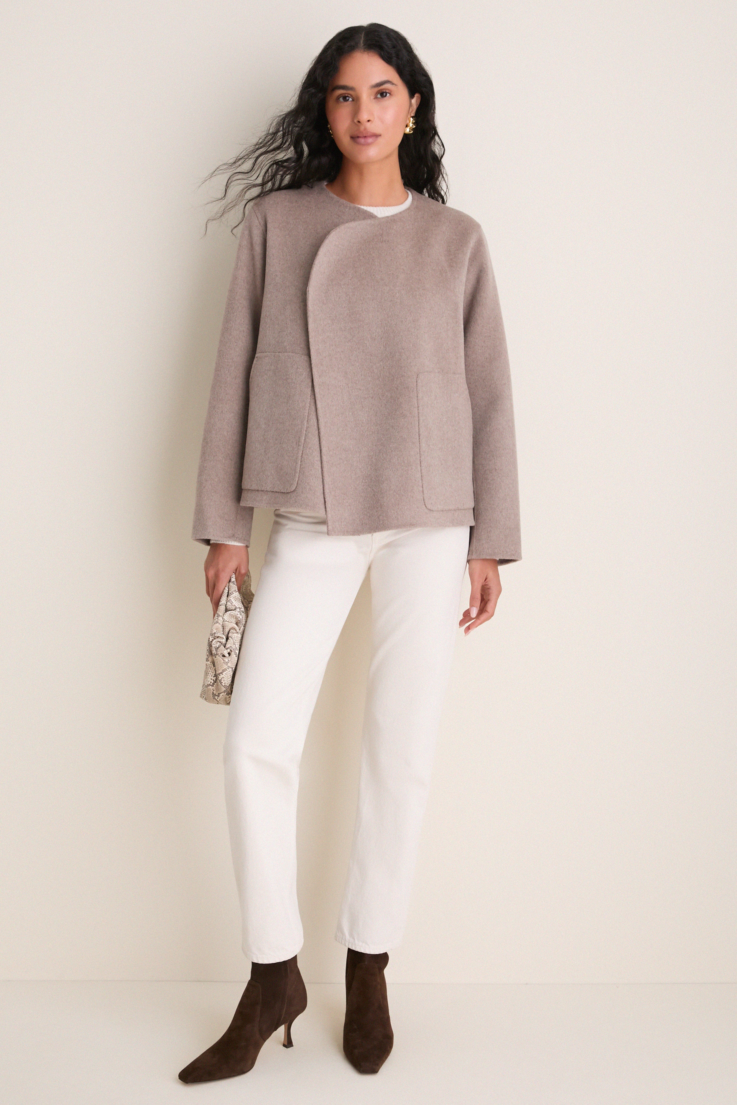 Taupe Chann Coat
