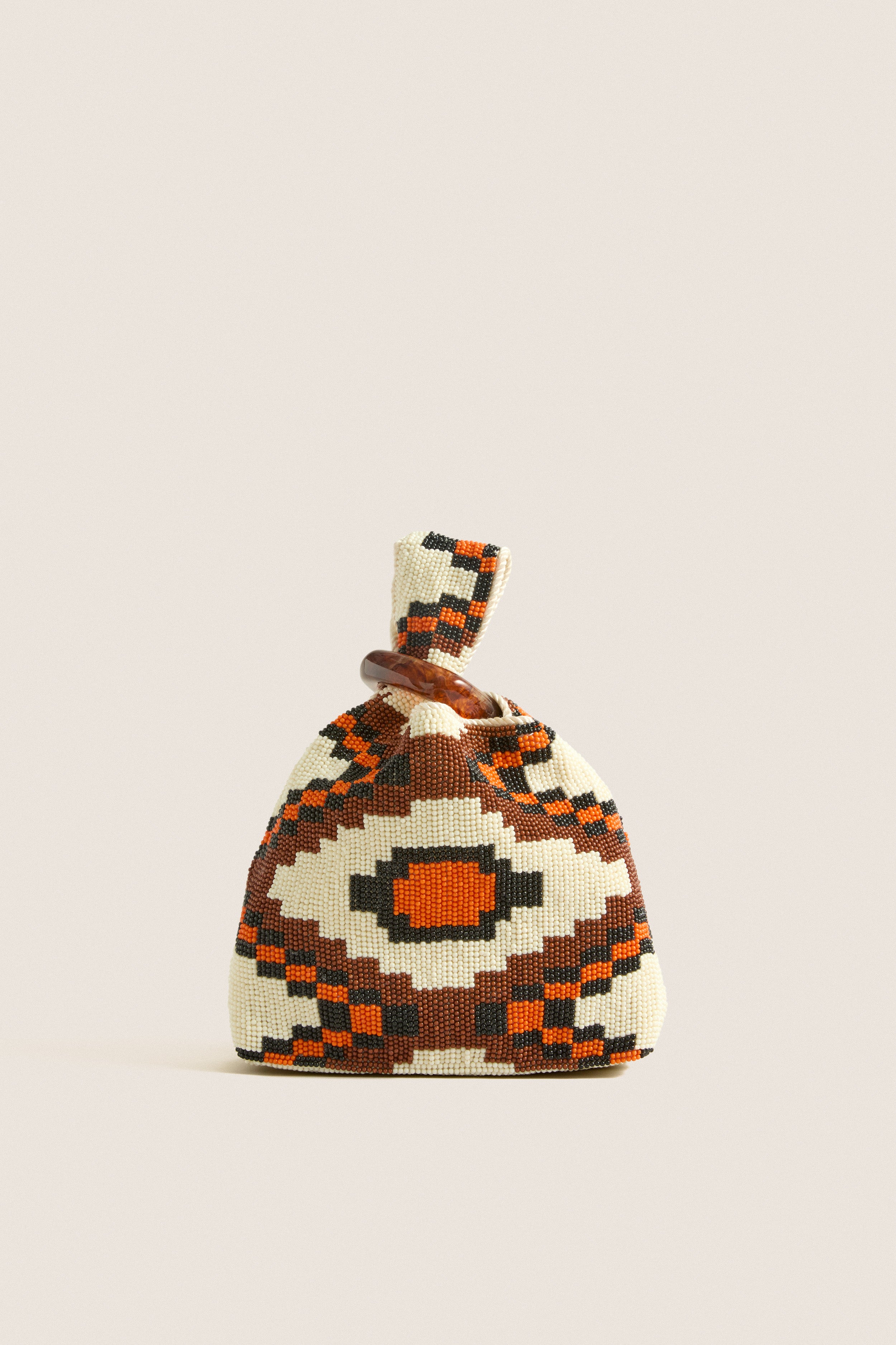Orange Multi Beaded Veronica Beard Swing Bag | Veronica Beard