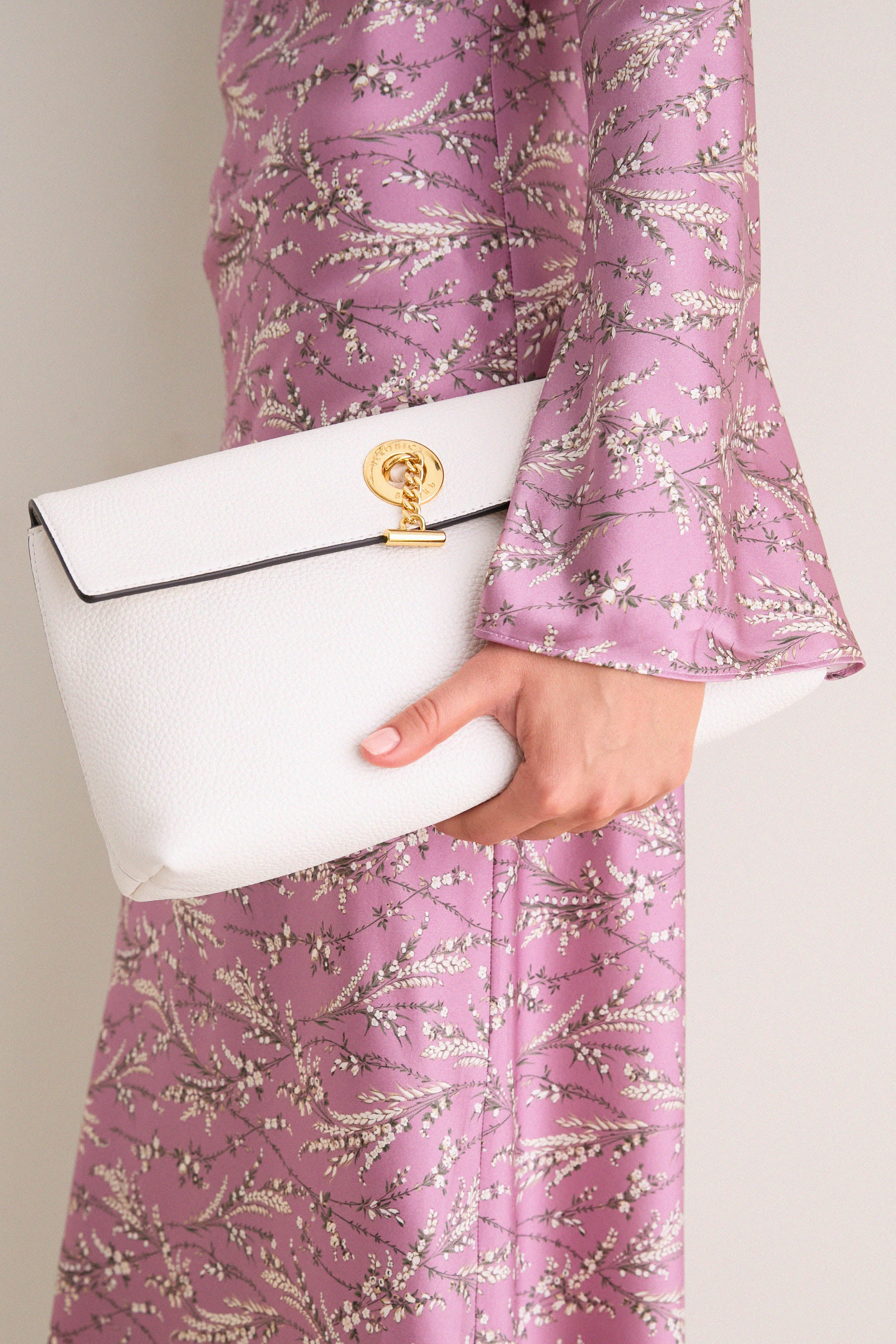 Off White Anchor Clutch | Veronica Beard