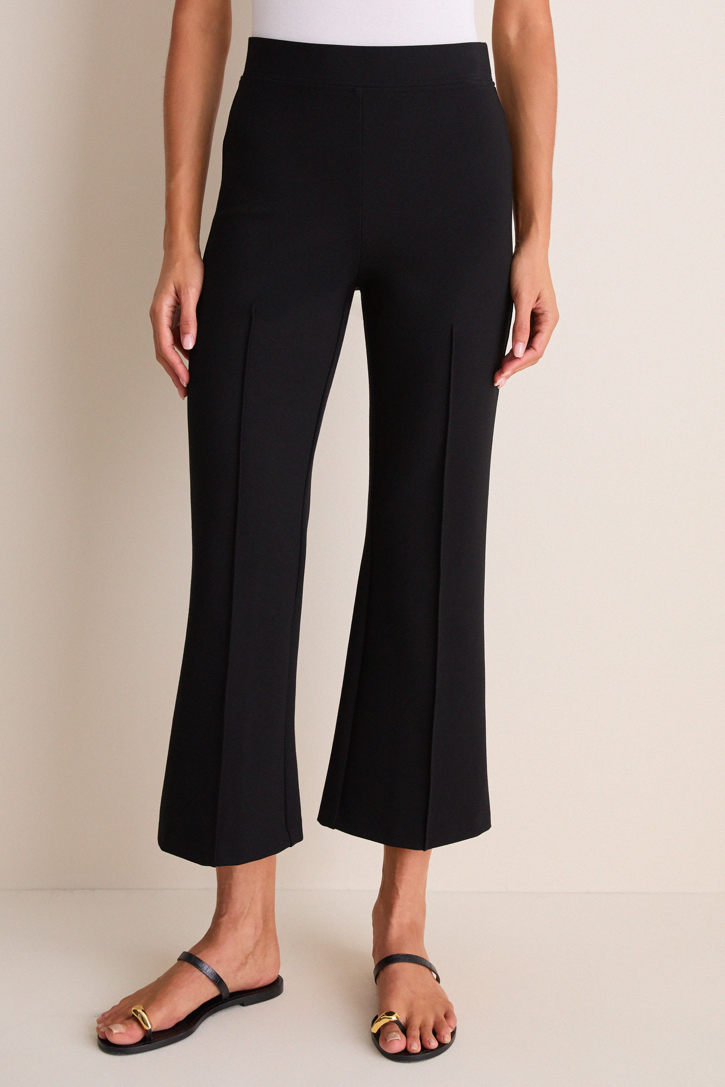 Black Ponte Rene Pull On Pant