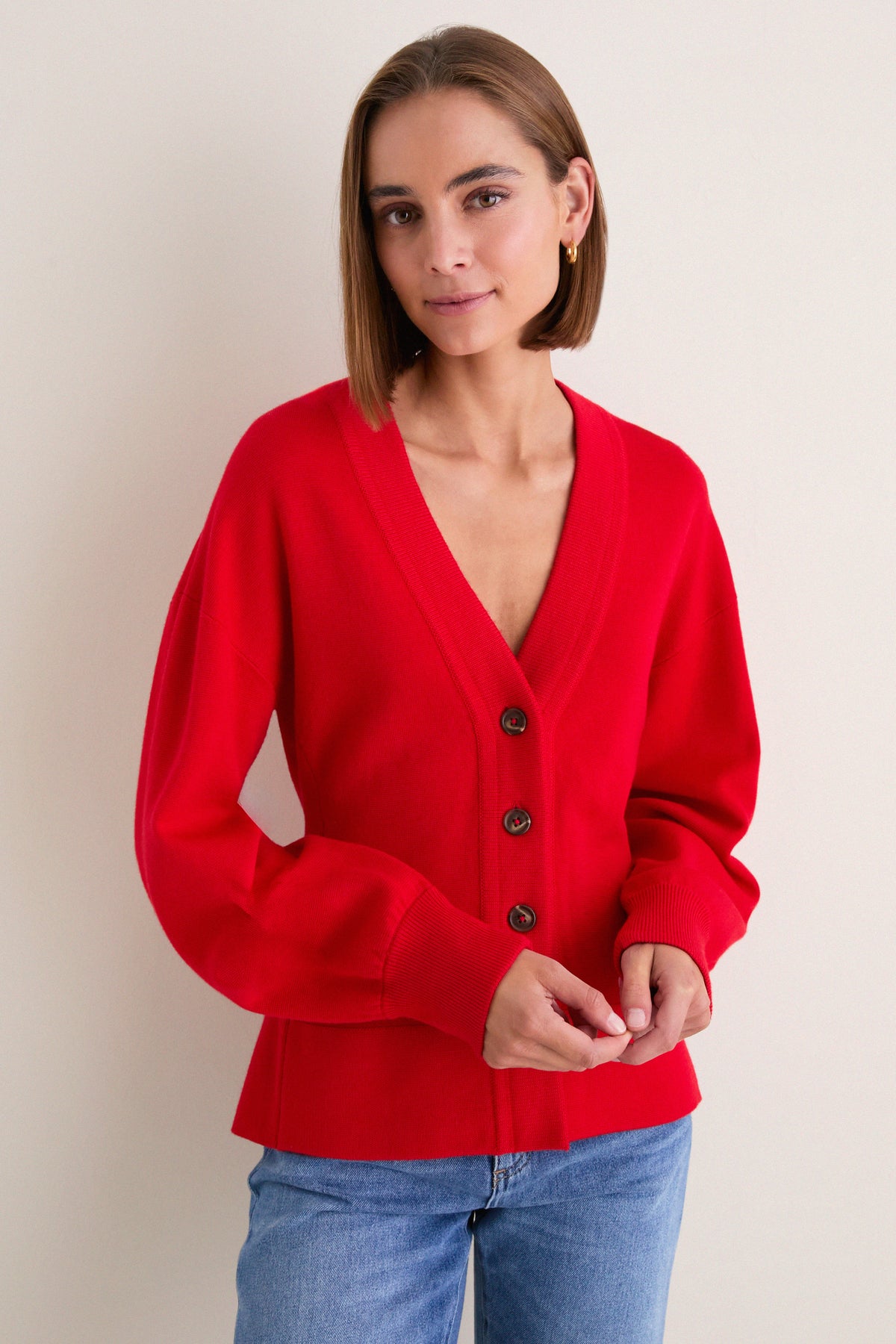 Dragon Fruit Salina Cardigan