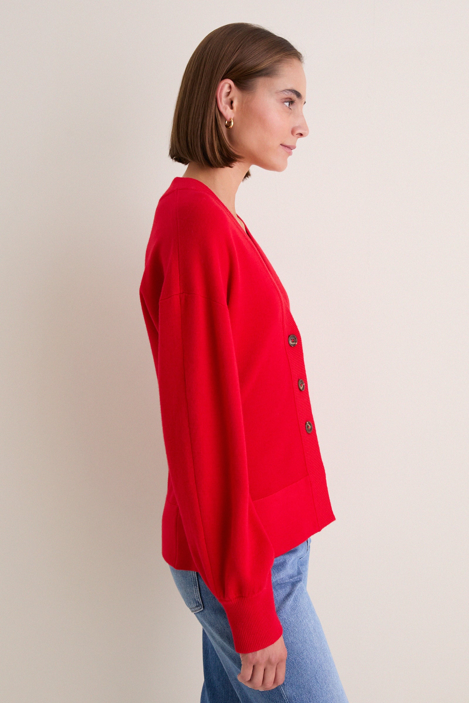 Dragon Fruit Salina Cardigan