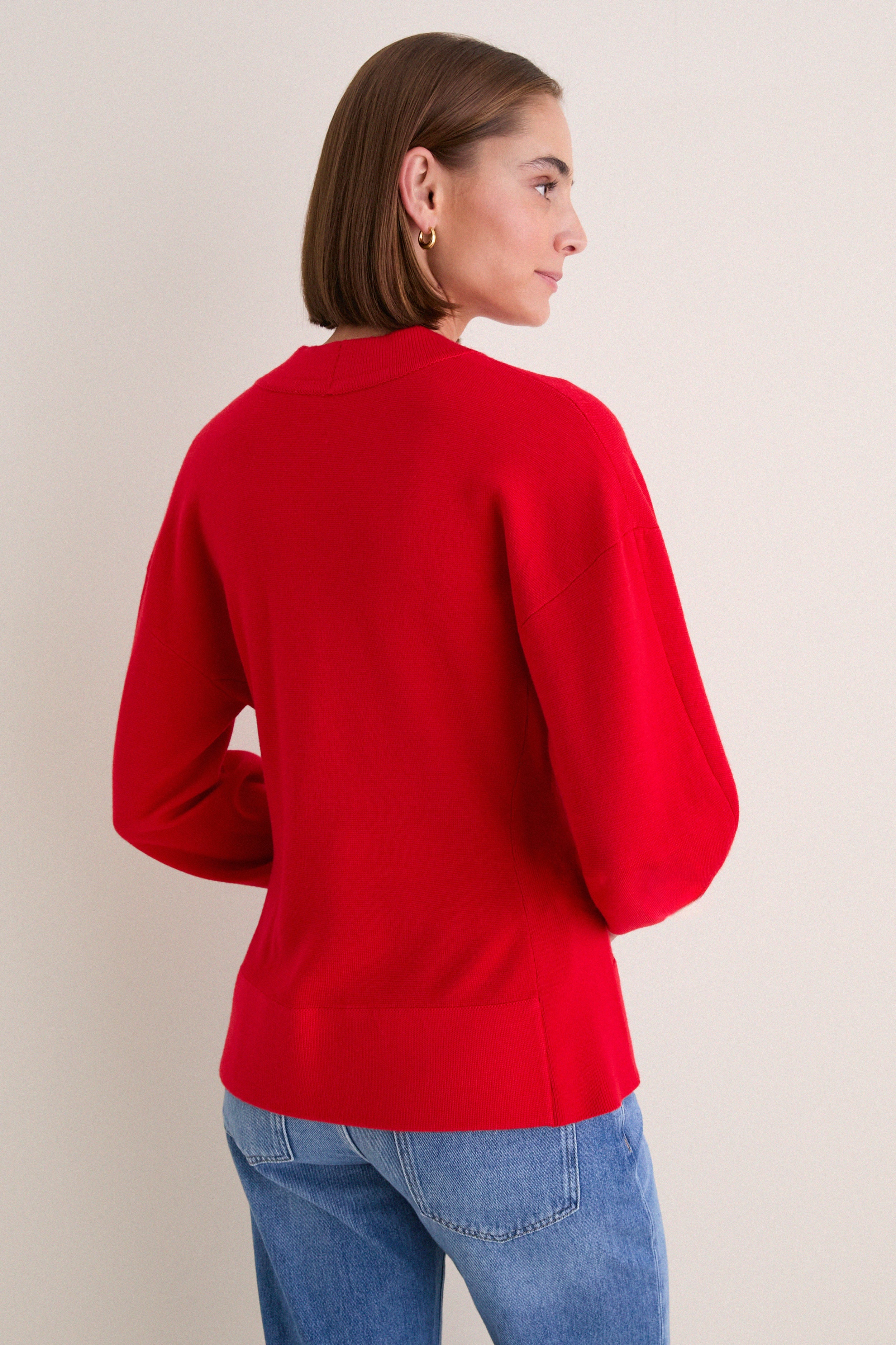 Dragon Fruit Salina Cardigan | Apiece Apart