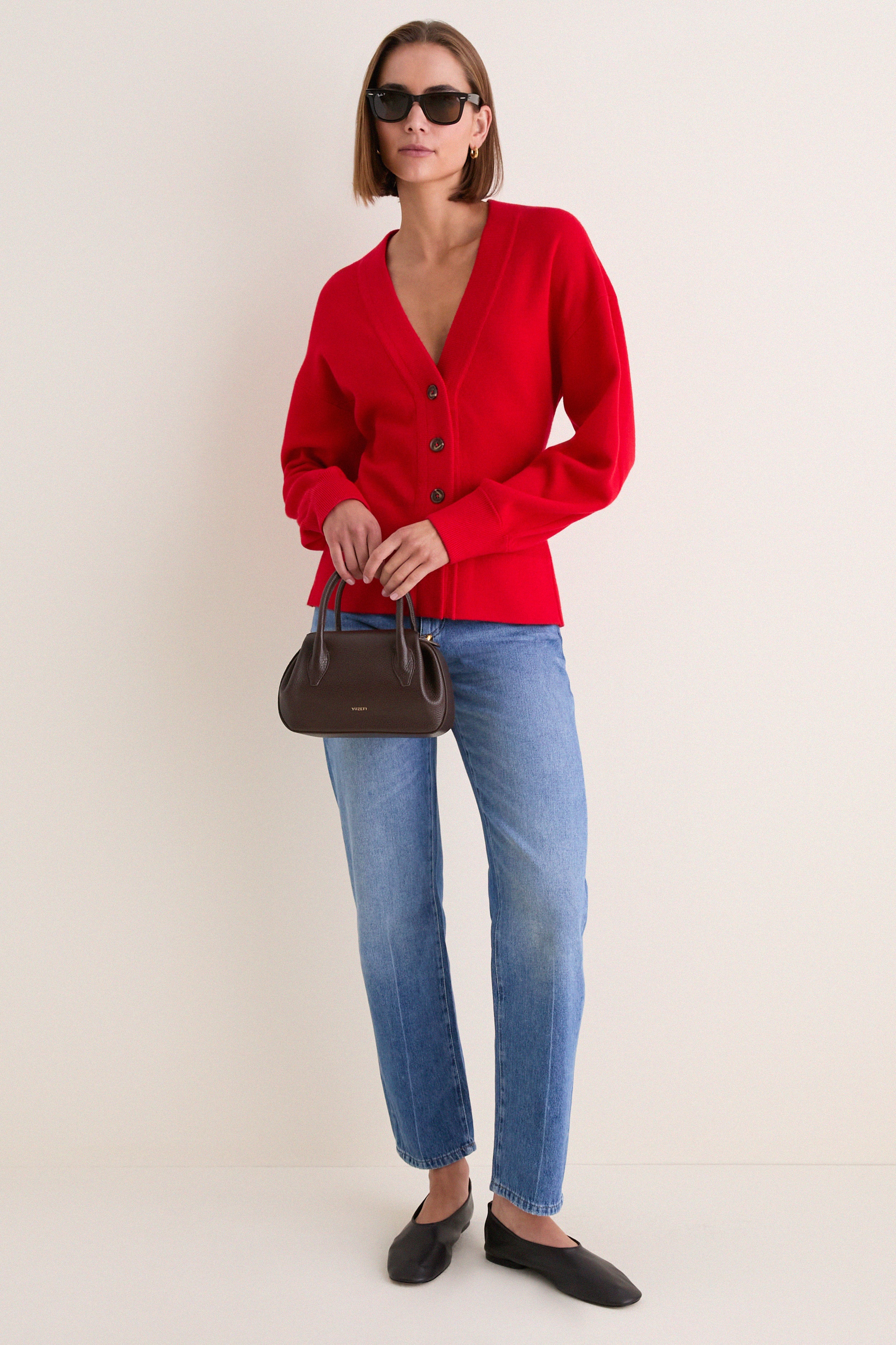Dragon Fruit Salina Cardigan | Apiece Apart