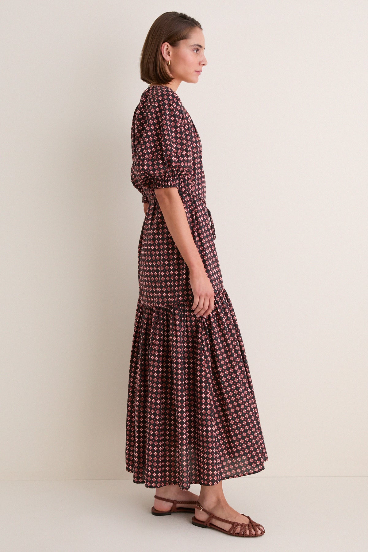 Foulard Red Otille Maxi Dress