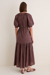 Foulard Red Otille Maxi Dress