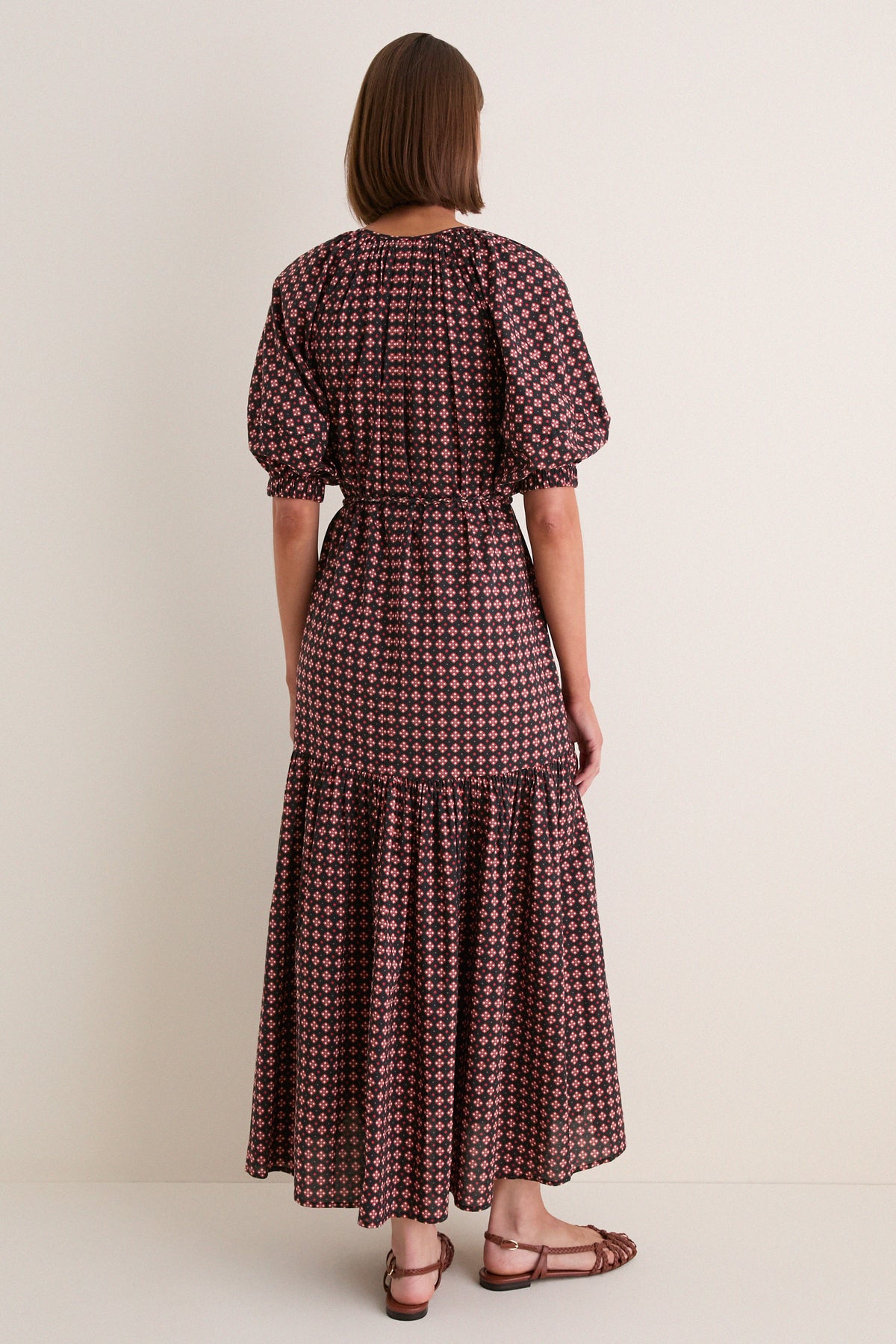 Foulard Red Otille Maxi Dress