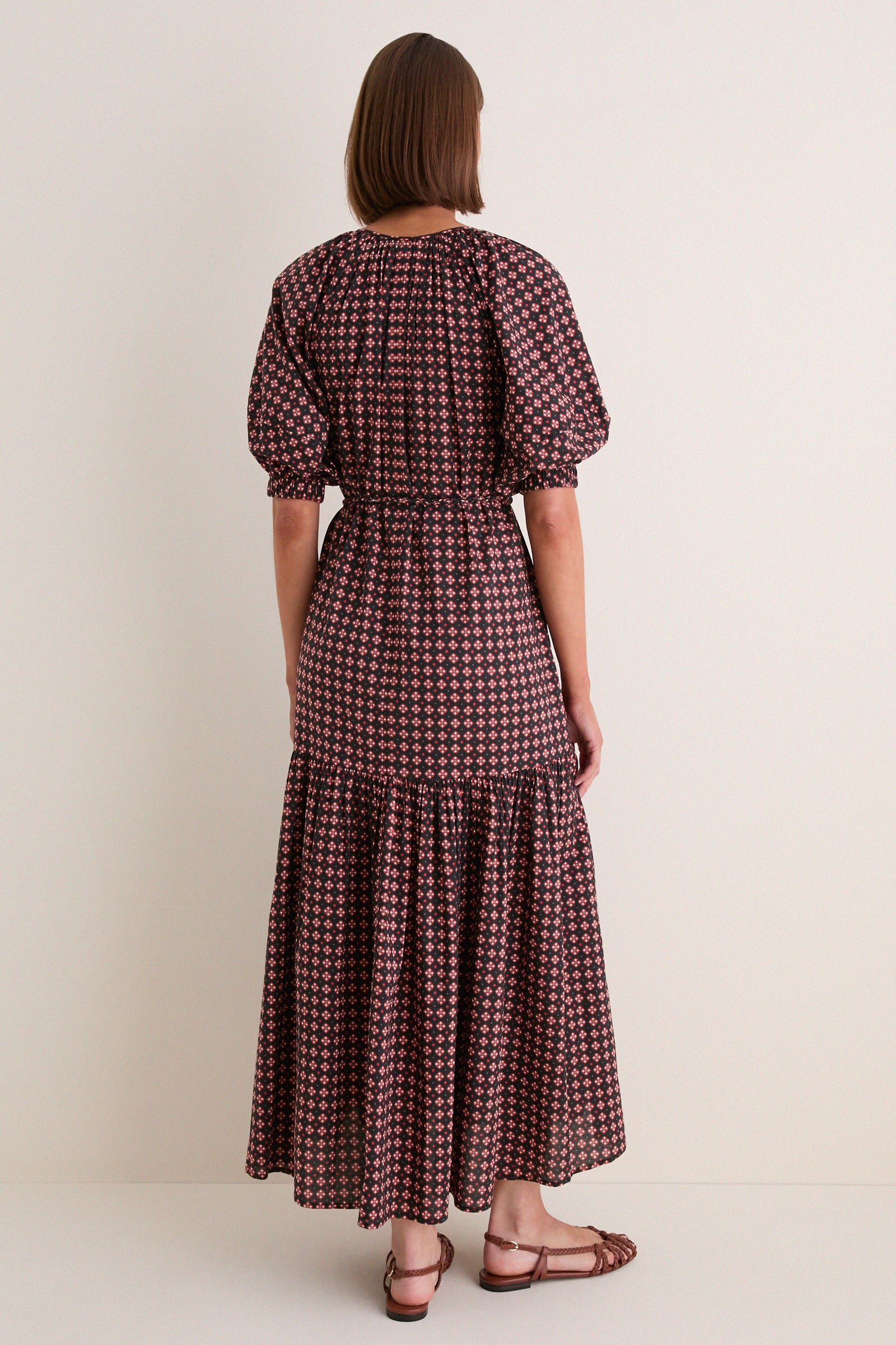 Foulard Red Otille Maxi Dress