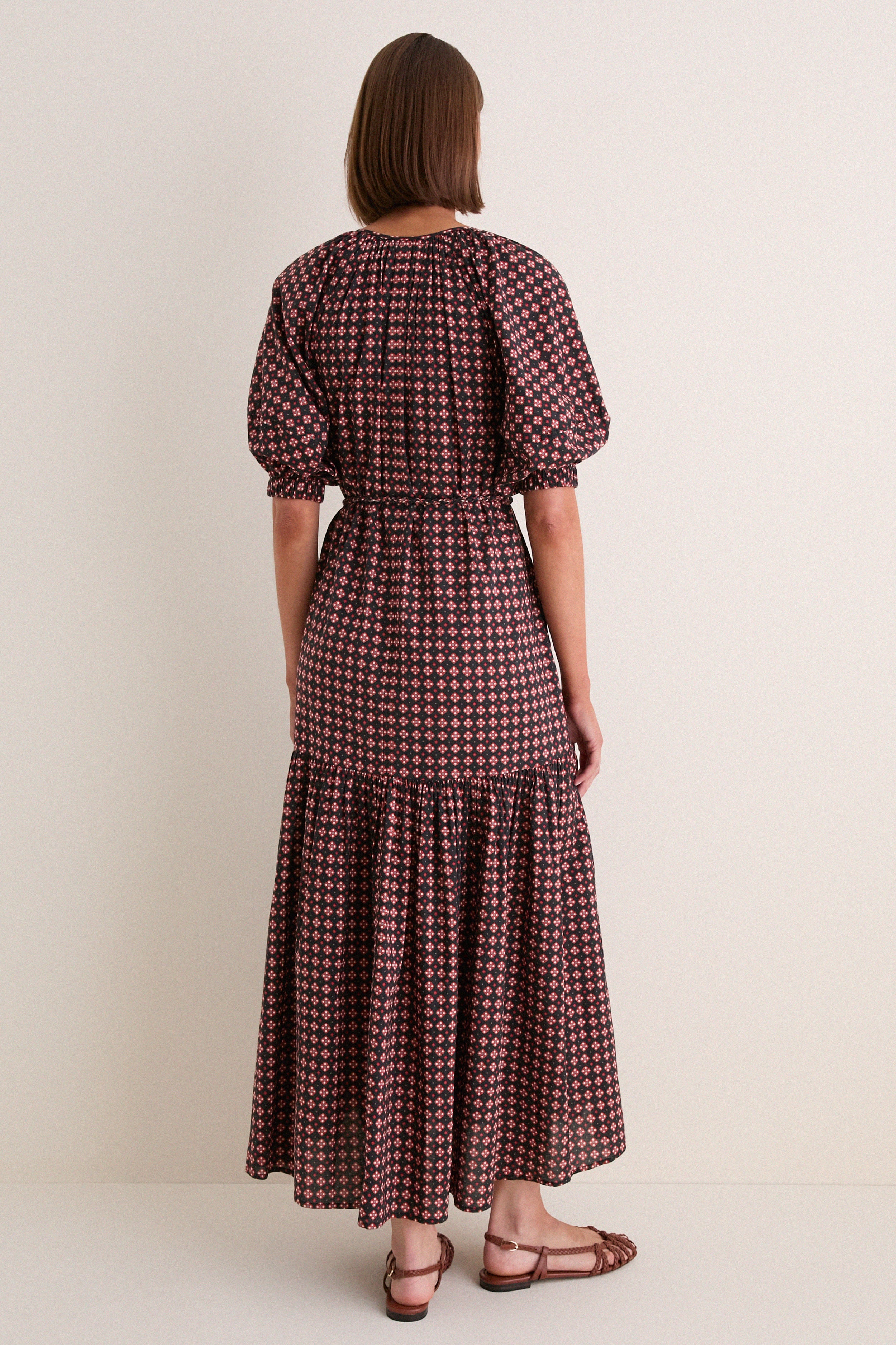 Foulard Red Otille Maxi Dress