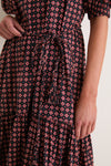 Foulard Red Otille Maxi Dress