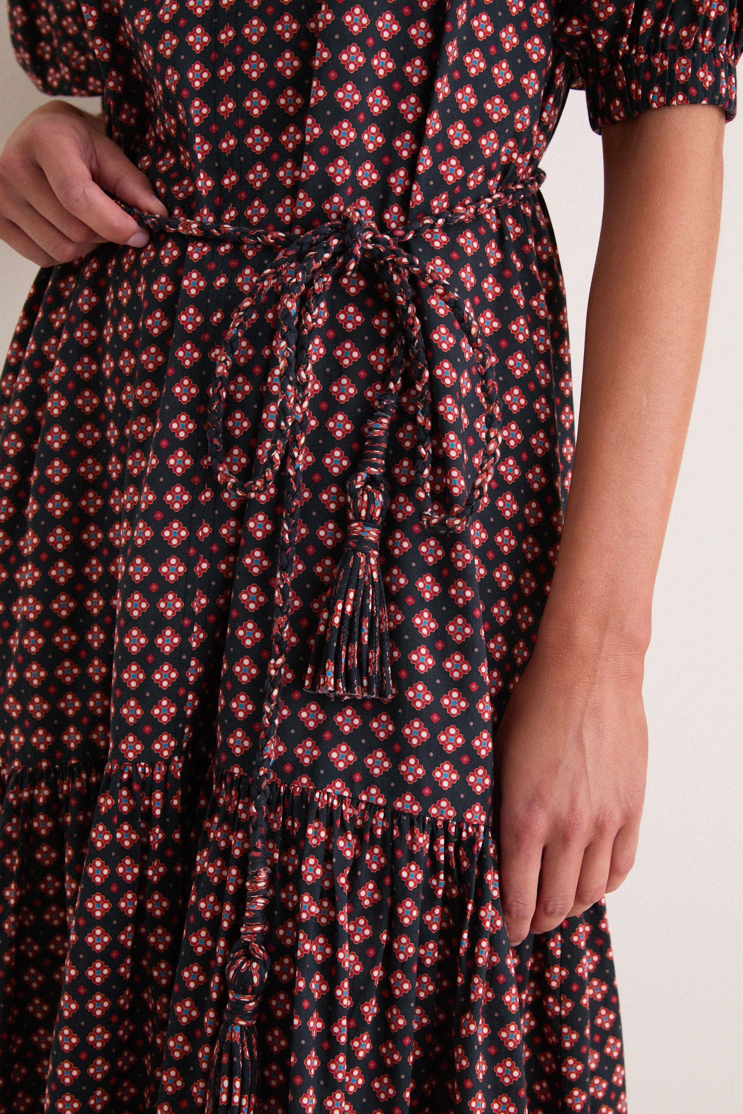 Foulard Red Otille Maxi Dress