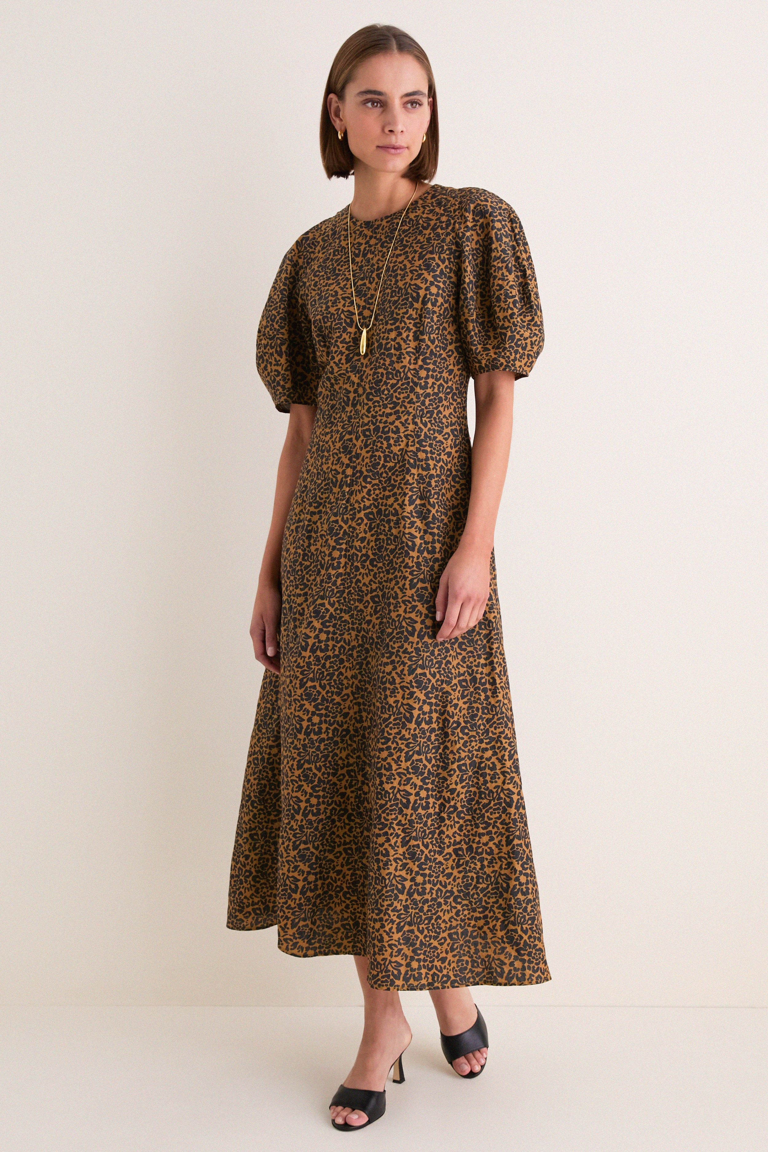 Leo Floral Midnight Bettina Maxi Dress | Apiece Apart